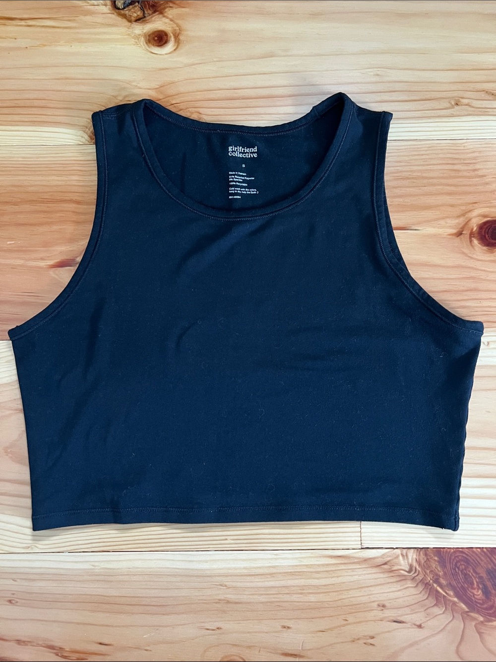 girlfriend collective crop tank